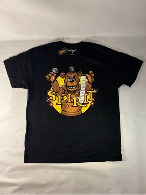 🎩 [NEW] SPIRIT HALLOWEEN X FIVE NIGHTS AT FREDDY'S FREDDY FAZBEAR T-SHIRT 🎩